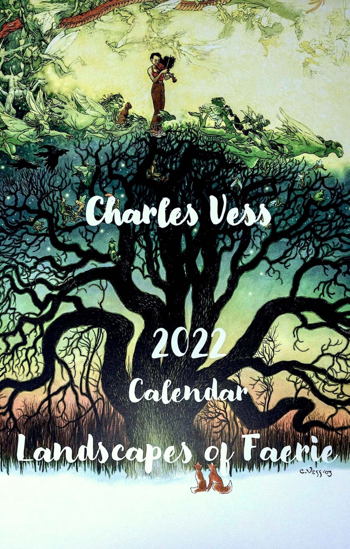 Vess Calendar cover art 1